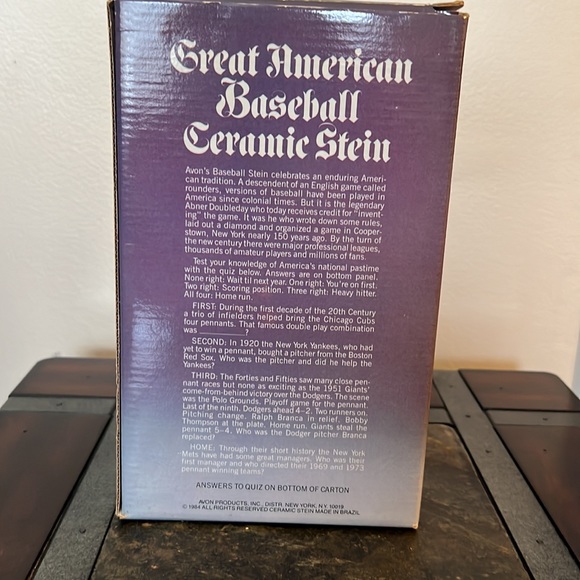 AVON Vintage Beer Stein - Picture 9 of 11